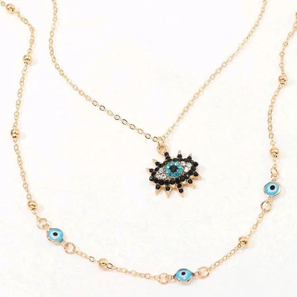 EVIL EYE PROTECTION NECKLACE - Picture 2 of 5